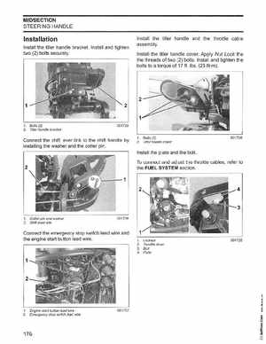 2006 Johnson SD 30 HP 4 Stroke Outboards Service Manual, PN 5006592, Page 177