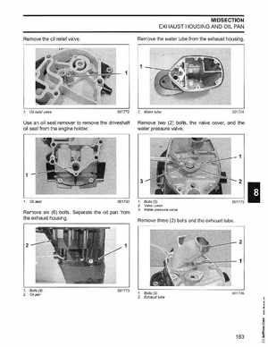 2006 Johnson SD 30 HP 4 Stroke Outboards Service Manual, PN 5006592, Page 184