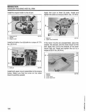 2006 Johnson SD 30 HP 4 Stroke Outboards Service Manual, PN 5006592, Page 187