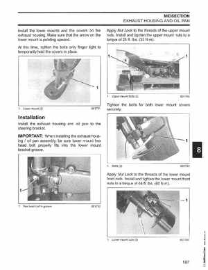 2006 Johnson SD 30 HP 4 Stroke Outboards Service Manual, PN 5006592, Page 188