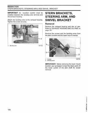 2006 Johnson SD 30 HP 4 Stroke Outboards Service Manual, PN 5006592, Page 189