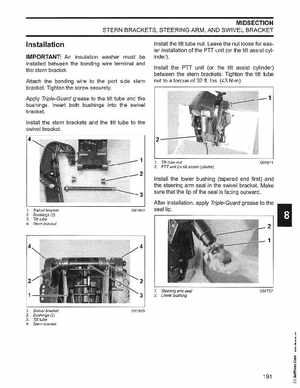2006 Johnson SD 30 HP 4 Stroke Outboards Service Manual, PN 5006592, Page 192