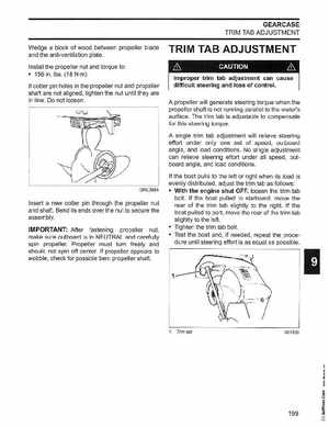 2006 Johnson SD 30 HP 4 Stroke Outboards Service Manual, PN 5006592, Page 200