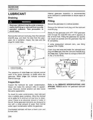 2006 Johnson SD 30 HP 4 Stroke Outboards Service Manual, PN 5006592, Page 201