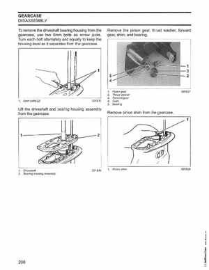 2006 Johnson SD 30 HP 4 Stroke Outboards Service Manual, PN 5006592, Page 209