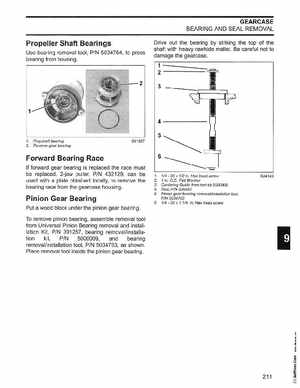 2006 Johnson SD 30 HP 4 Stroke Outboards Service Manual, PN 5006592, Page 212