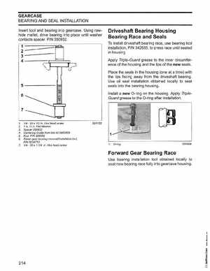 2006 Johnson SD 30 HP 4 Stroke Outboards Service Manual, PN 5006592, Page 215