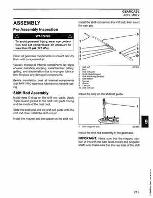 2006 Johnson SD 30 HP 4 Stroke Outboards Service Manual, PN 5006592, Page 216