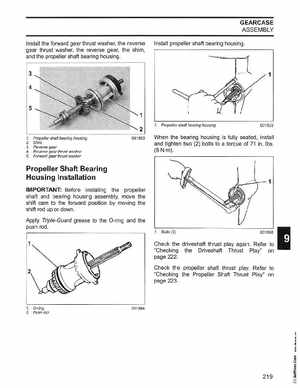 2006 Johnson SD 30 HP 4 Stroke Outboards Service Manual, PN 5006592, Page 220