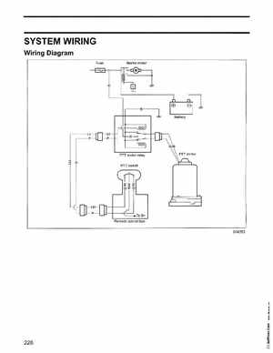 2006 Johnson SD 30 HP 4 Stroke Outboards Service Manual, PN 5006592, Page 227
