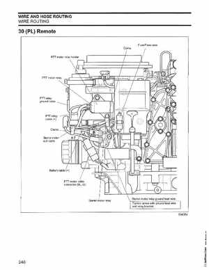 2006 Johnson SD 30 HP 4 Stroke Outboards Service Manual, PN 5006592, Page 247