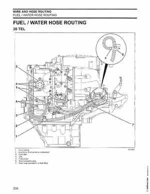 2006 Johnson SD 30 HP 4 Stroke Outboards Service Manual, PN 5006592, Page 251