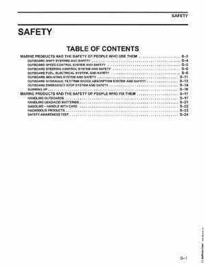 2006 Johnson SD 30 HP 4 Stroke Outboards Service Manual, PN 5006592, Page 256