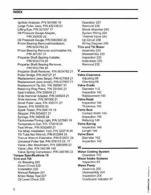2006 Johnson SD 30 HP 4 Stroke Outboards Service Manual, PN 5006592, Page 285