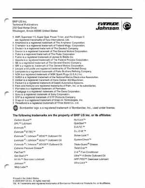 2006 SD Johnson 4 Stroke 9.9-15HP Outboards Service Manual, Page 2