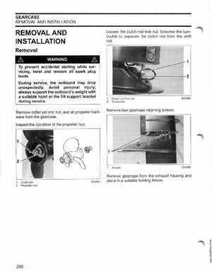 2006 SD Johnson 4 Stroke 9.9-15HP Outboards Service Manual, Page 201