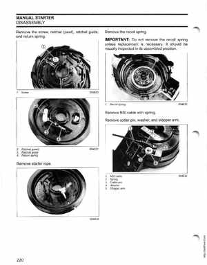 2006 SD Johnson 4 Stroke 9.9-15HP Outboards Service Manual, Page 221