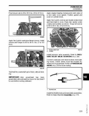 2007 Evinrude E-Tec 75, 90 HP outboards Service Manual, Page 225