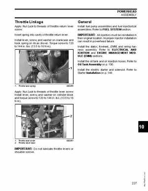 2007 Evinrude E-Tec 75, 90 HP outboards Service Manual, Page 227