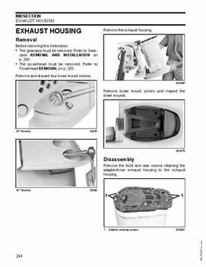 2007 Evinrude E-Tec 75, 90 HP outboards Service Manual, Page 244