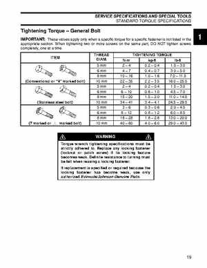 2007 Johnson 2 HP 4-Stroke Service Manual, Page 19