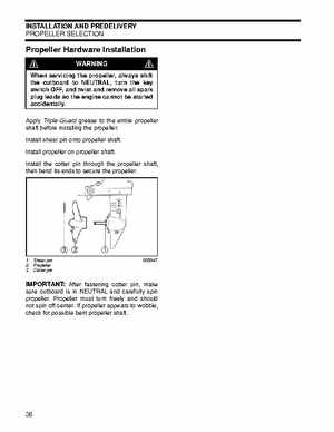 2007 Johnson 2 HP 4-Stroke Service Manual, Page 36