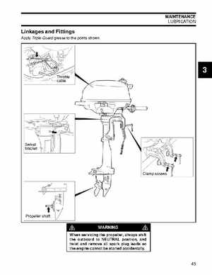 2007 Johnson 2 HP 4-Stroke Service Manual, Page 45