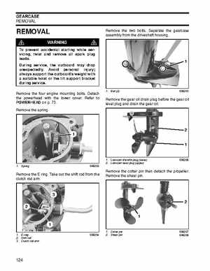 2007 Johnson 2 HP 4-Stroke Service Manual, Page 124