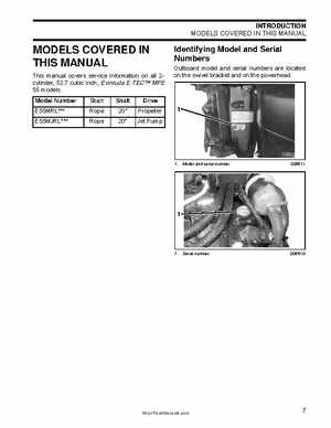 2008 Evinrude E-TEC 55MFE Technical Manual, Page 8