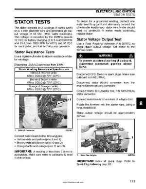 2008 Evinrude E-TEC 55MFE Technical Manual, Page 114