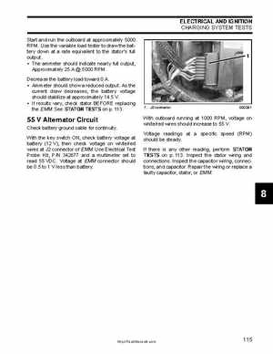 2008 Evinrude E-TEC 55MFE Technical Manual, Page 116