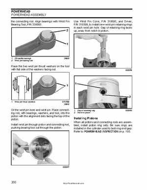 2008 Evinrude E-TEC 55MFE Technical Manual, Page 201