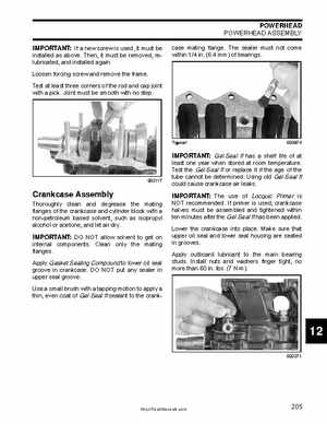 2008 Evinrude E-TEC 55MFE Technical Manual, Page 206