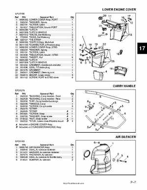 2008 Evinrude E-TEC 55MFE Technical Manual, Page 289