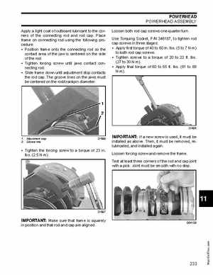 2008 Evinrude E-Tech 200-250 HP Service Manual, Page 235