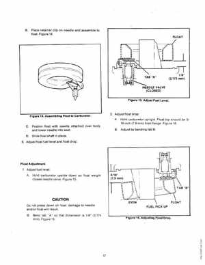 1984-1986 Mercury Force 4HP Outboards Service Manual, Page 19