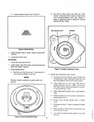 1984-1986 Mercury Force 4HP Outboards Service Manual, Page 55