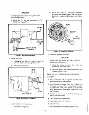 1984-1986 Mercury Force 9.9 and 15HP Outboards Service Manual, Page 22