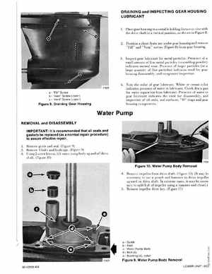 1985 Mercury Outboard V-300 V-3.4L Shop Service Manual, Page 168