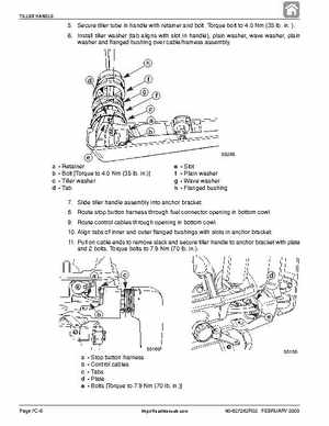 1986+ Mercury 6/8/9.9/10/15HP 2-stroke Factory Service Manual, Page 287