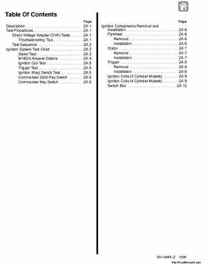 1987-1993 Mercury Mariner Outboards 70/75/80/90/100/115HP 3 and 4-cylinder Factory Service Manual, Page 19