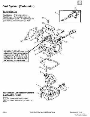 1987-1993 Mercury Mariner Outboards 70/75/80/90/100/115HP 3 and 4-cylinder Factory Service Manual, Page 101