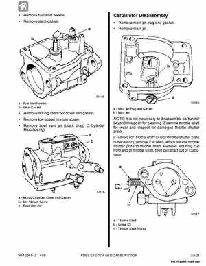 1987-1993 Mercury Mariner Outboards 70/75/80/90/100/115HP 3 and 4-cylinder Factory Service Manual, Page 108