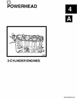 1987-1993 Mercury Mariner Outboards 70/75/80/90/100/115HP 3 and 4-cylinder Factory Service Manual, Page 127