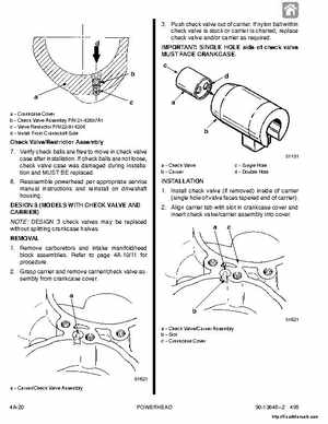 1987-1993 Mercury Mariner Outboards 70/75/80/90/100/115HP 3 and 4-cylinder Factory Service Manual, Page 148