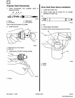 1987-1993 Mercury Mariner Outboards 70/75/80/90/100/115HP 3 and 4-cylinder Factory Service Manual, Page 192