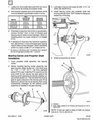 1987-1993 Mercury Mariner Outboards 70/75/80/90/100/115HP 3 and 4-cylinder Factory Service Manual, Page 198