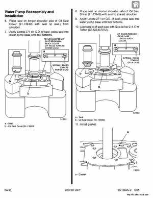 1987-1993 Mercury Mariner Outboards 70/75/80/90/100/115HP 3 and 4-cylinder Factory Service Manual, Page 199