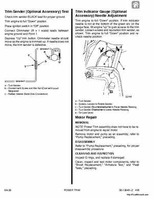1987-1993 Mercury Mariner Outboards 70/75/80/90/100/115HP 3 and 4-cylinder Factory Service Manual, Page 262