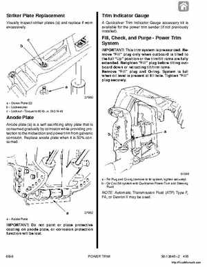 1987-1993 Mercury Mariner Outboards 70/75/80/90/100/115HP 3 and 4-cylinder Factory Service Manual, Page 275